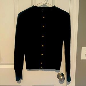 J Crew cardigan Black Small